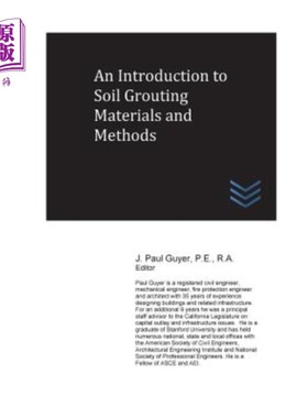 海外直订An Introduction to Soil Grouting Materials and Methods 土壤注浆材料与方法简介