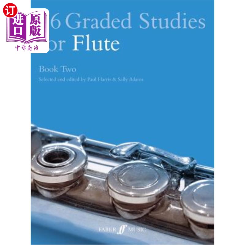 海外直订76 Graded Studies for Flute, Book Two 《长笛分级习作》第二册