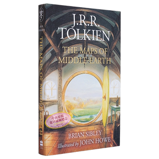 中土世界地图集 从努门诺尔和贝莱瑞安到荒野和中土大陆 The maps of Middle-earth 英文原版 奇幻小说【中商原版】