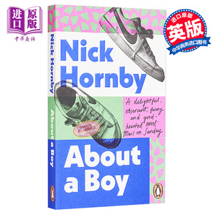 Nick 小说书 英文原版 非关男海 单亲插班生 Hornby Boy About 中商原版 预售