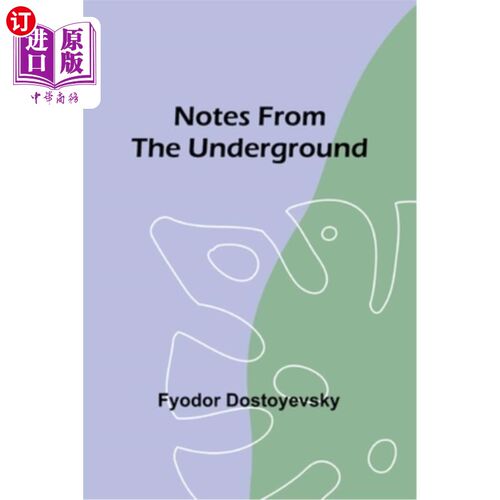 海外直订Notes from the Underground 来自地下的笔记