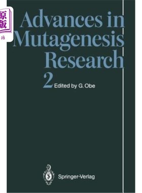 海外直订医药图书Advances in Mutagenesis Research 2 突变研究进展2