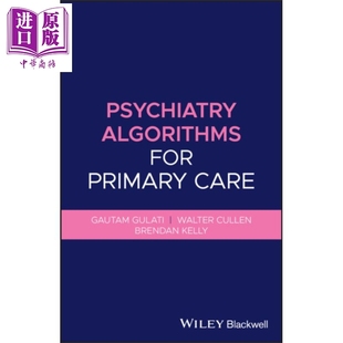 Psychiatry 中商原版 英文原版 初级保健 精神病学算法 Gautam For Algorithms wiley 现货 Primary Gulati Care