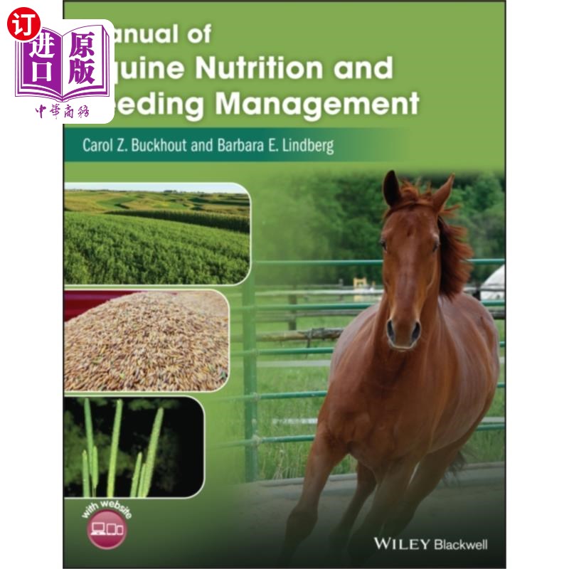 海外直订医药图书Manual of Equine Nutrition and Feeding Management 马营养与饲养管理手册