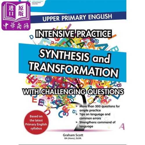现货 【提分宝典】小学高年级英语精练-词汇合成和转换 Upper Primary English Intensive Practice【中商原版】
