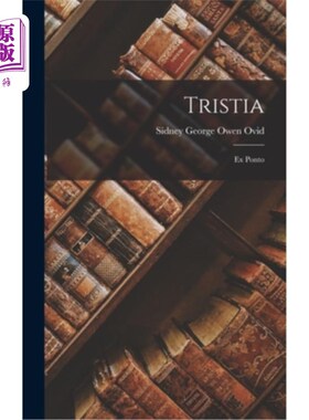 海外直订Tristia: Ex Ponto 悲伤：来自本都