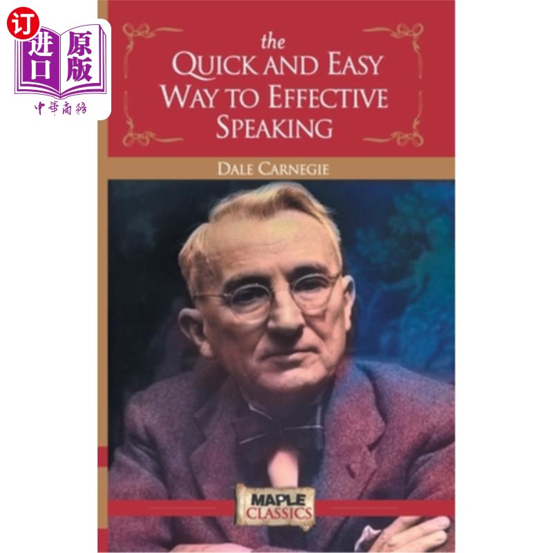 海外直订The Quick and Easy Way to Effective Speaking 快速简单有效的演讲方法