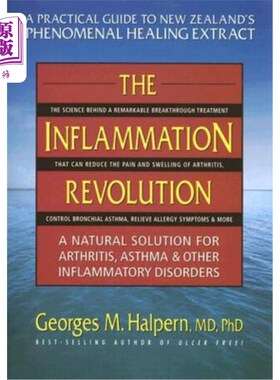 海外直订医药图书The Inflammation Revolution: A Natural Solution for Arthritis, Asthma & Other In 炎症革命:关节炎，