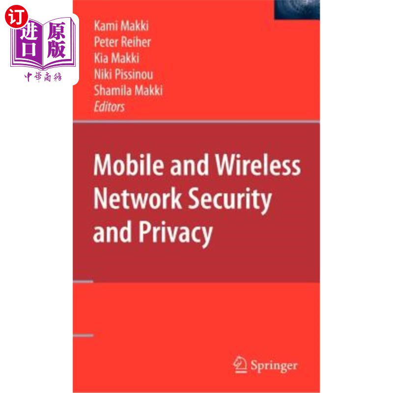 海外直订Mobile and Wireless Network Security and Privacy 移动和无线安全和隐私