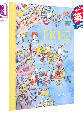 现货 精品绘本 Sam Usher 自由 FREE 儿童读物 英文原版【中商原版】