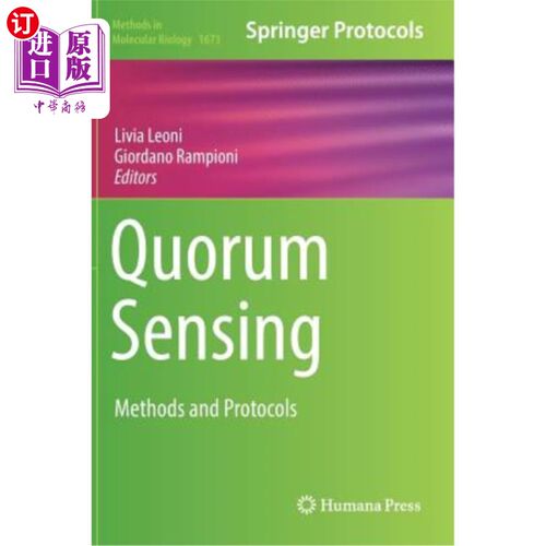 海外直订Quorum Sensing: Methods and Protocols 群体感应:方法和协议