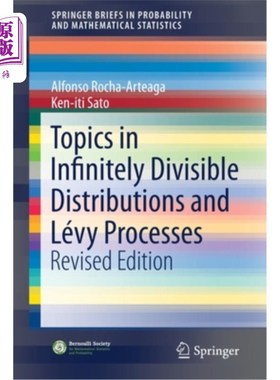 海外直订Topics in Infinitely Divisible Distributions and Lévy Processes, Revised Edition 无限可除分布与Lévy过程的主