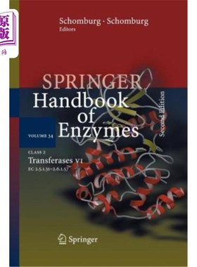 海外直订Class 2 Transferases VII: EC 2.5.1.31 - 2.6.1.57 2类转移酶VII:酶代码EC2.5.1.31-2.6.1.57