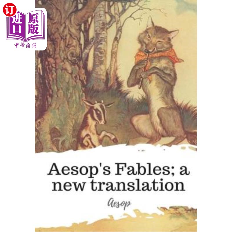 海外直订Aesop's Fables; a new translation 伊索寓言;新译本
