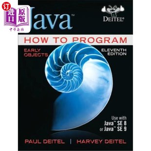 Program Early Objects 早期对象 海外直订Java Java如何编程 How