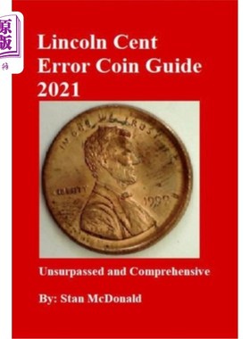 海外直订Lincoln Cent Error Coin Guide 2021 林肯分硬币错误指南2021