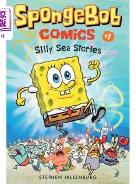 海外直订海绵宝宝漫画：第一册：愚蠢的海洋故事 卡通漫画 Spongebob Comics: Book 1: Silly Sea Stories