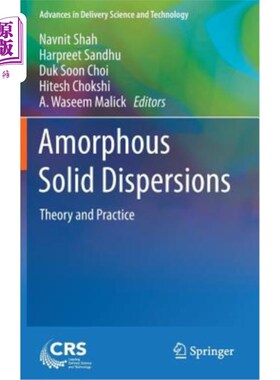 海外直订医药图书Amorphous Solid Dispersions: Theory and Practice 非晶固体色散:理论与实践