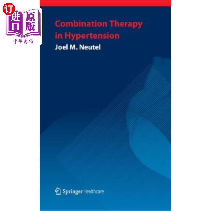 海外直订医药图书Combination Therapy in Hypertension 高血压综合治疗