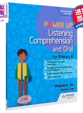 新加坡教辅Hodder Listening Comprehension and Oral Primary 6 小学六年级英语听力理解和口语 含音频 英文原版【中商原版?