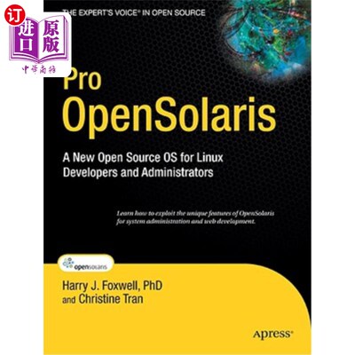 海外直订Pro Opensolaris: A New Open Source OS for Linux Developers and Administrators Pro Opensolar