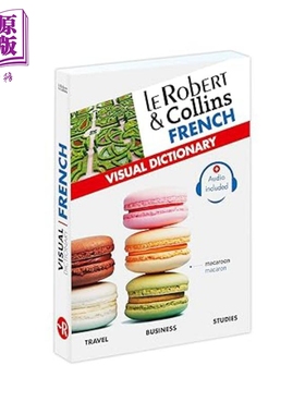 预售 【法文版】Le Robert  Collins 法语插图词典 Le Robert  Collins French visual dictionary 法文原版 Collectif【中商原版?