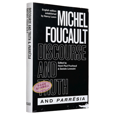 话语 真理与论直言 福柯 英文原版 Discourse and Truth and Parresia Michel Foucault【中商原版】