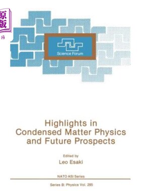 海外直订Highlights in Condensed Matter Physics and Future Prospects 凝聚态物理的亮点与未来展望