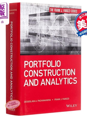 现货 法博齐 投资组合构建与分析 英文原版 Portfolio Construction and Analytics Frank Fabozzi 【中商原版】