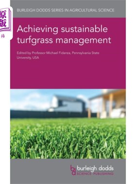 海外直订Achieving Sustainable Turfgrass Management 实现可持续草坪管理