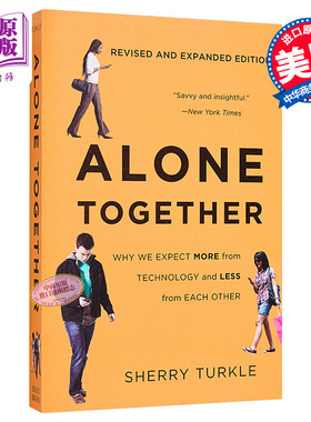 【中商原版】群体性孤独 英文原版 Alone Together:Why We Expect More from Technology and Less from Each Other