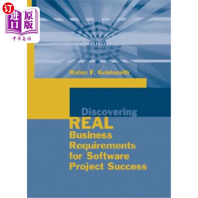 海外直订Discovering Real Business Requirements for Software Project Success 发现软件项目成功的真正业务需求