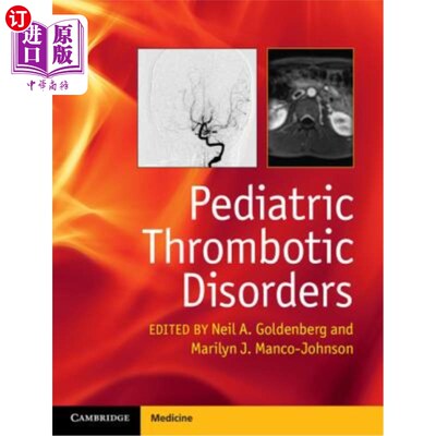 海外直订医药图书Pediatric Thrombotic Disorders 儿科血栓性疾病