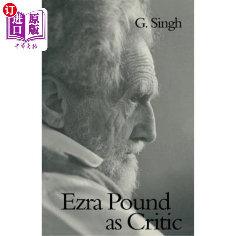 海外直订Ezra Pound as Critic 以斯拉庞德作为评论家