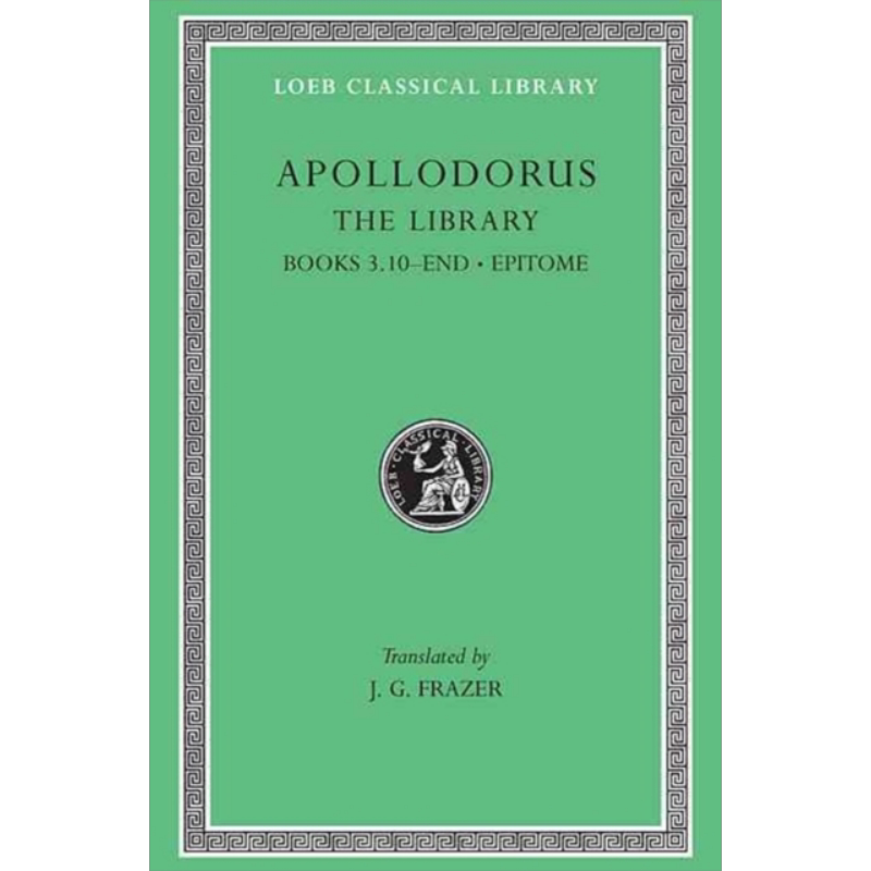 预售 阿波罗多洛斯 书库 神话 卷2 希英对照版 The Library Volume II 英文原版 James George Frazer Apollodorus【中商原版】