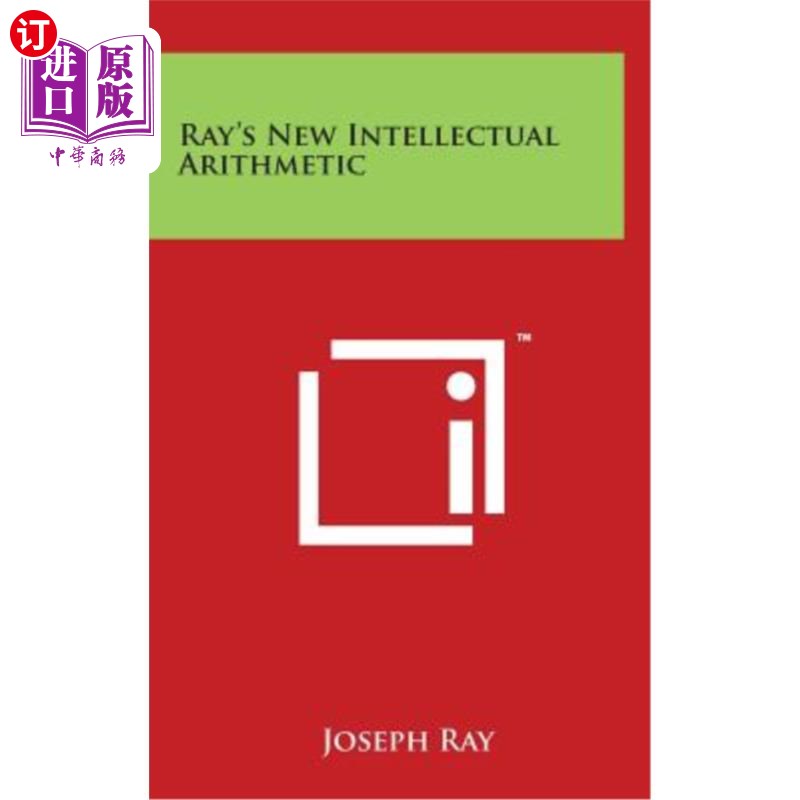 海外直订Ray's New Intellectual Arithmetic 雷的新智能算术