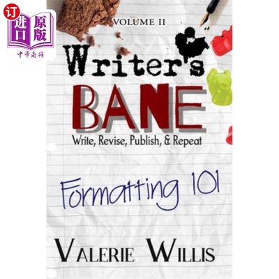海外直订Writer's Bane: Formatting 101 作家的祸根:格式化101