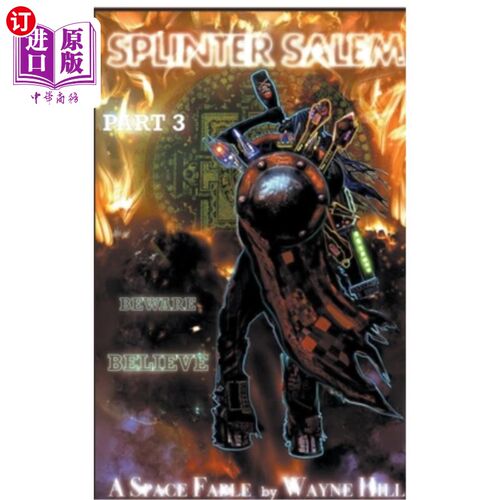 海外直订Splinter Salem Part Three 斯普林特·塞勒姆第三部分