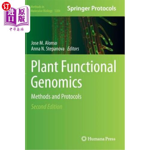 海外直订Plant Functional Genomics: Methods and Protocols 植物功能基因组学：方法和方案