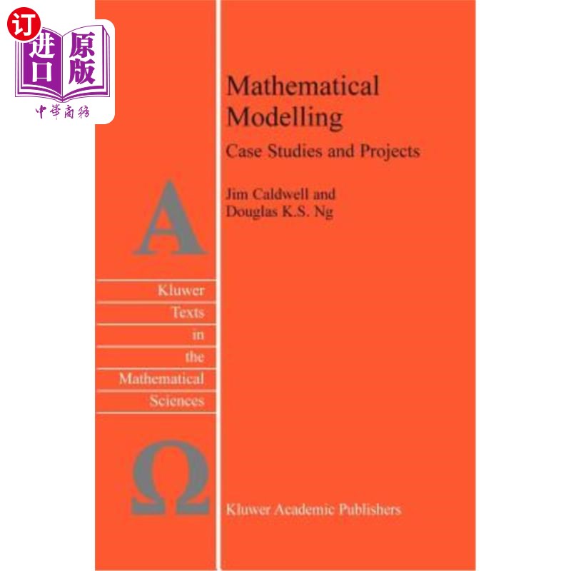 海外直订Mathematical Modelling: Case Studies and Projects 数学建模:案例研究和项目