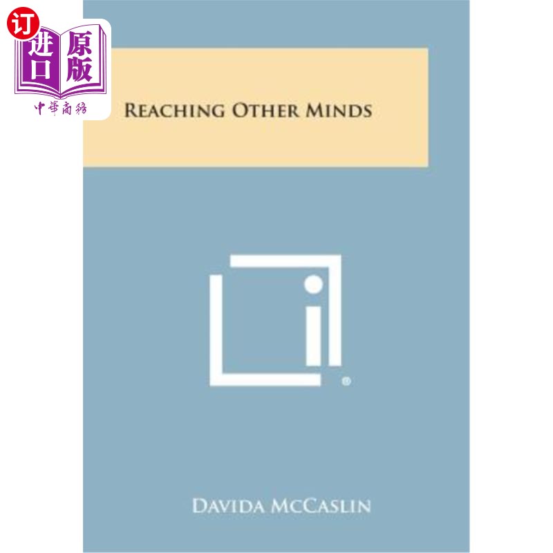 海外直订Reaching Other Minds 打动别人的心