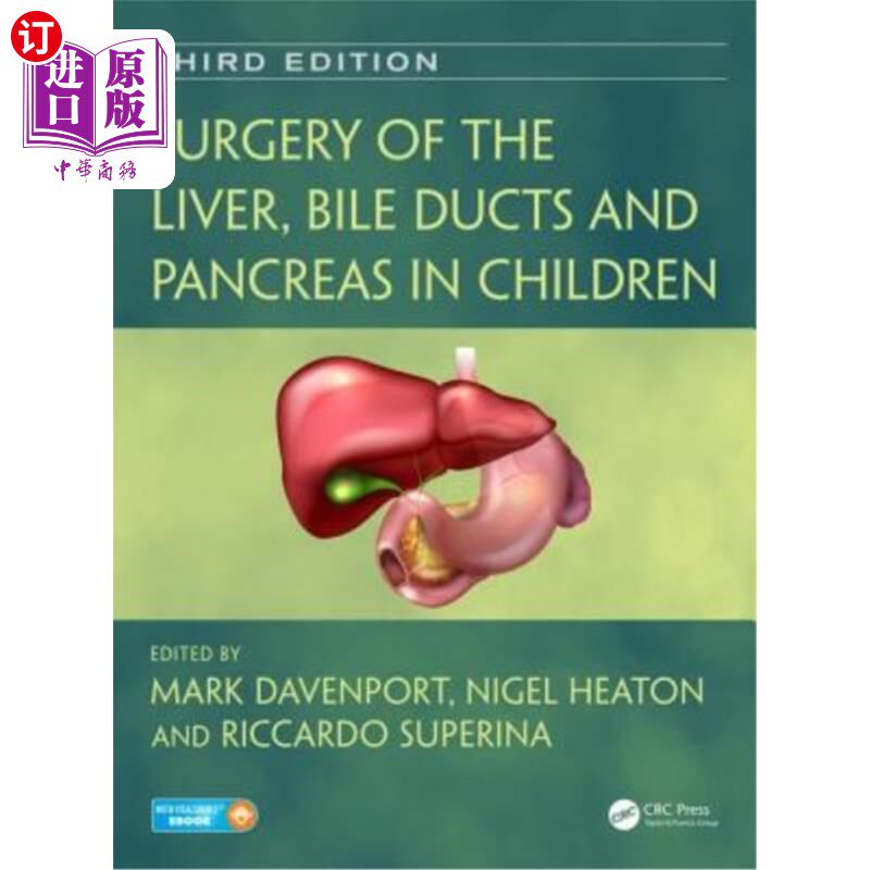 海外直订医药图书Surgery of the Liver, Bile Ducts and Pancreas in Children 儿童肝脏、胆管和胰腺手术