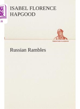 海外直订Russian Rambles 俄罗斯漫游