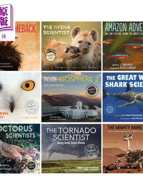 英文原版儿童科普绘本读物 Scientists in the Field系列 实地科学家 Sy Montgomery 自然科学探索知识 6岁以上【中商原版】