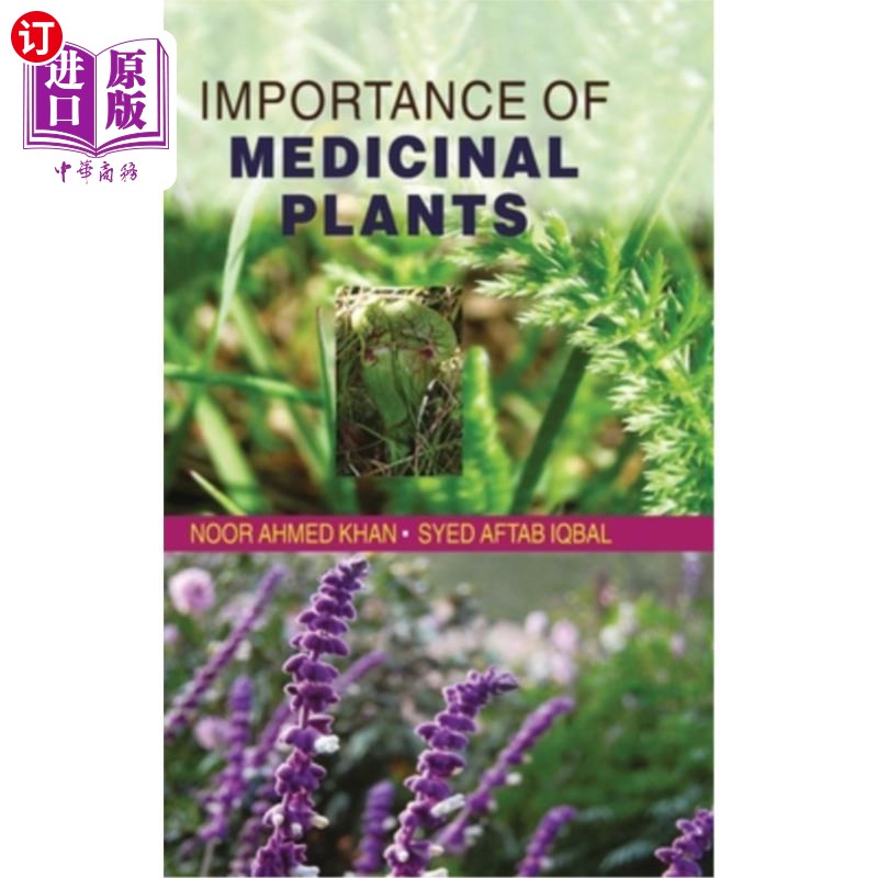 海外直订Importance of Medicinal Plants 药用植物的重要性