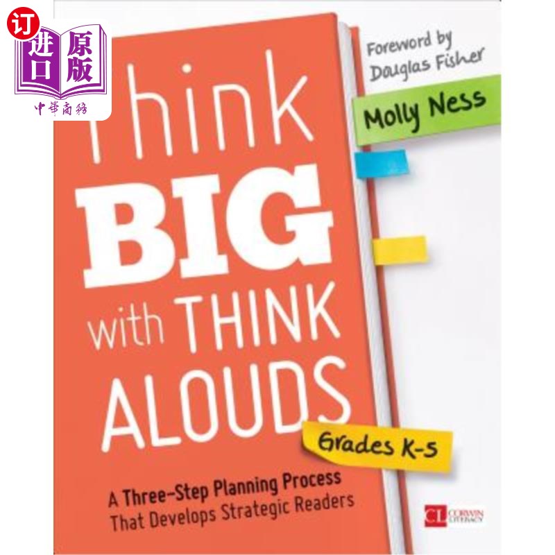 海外直订Think Big with Think Alouds: A Three-Step Planning Process That Develops Strateg大胆思考，大声思考:培养战