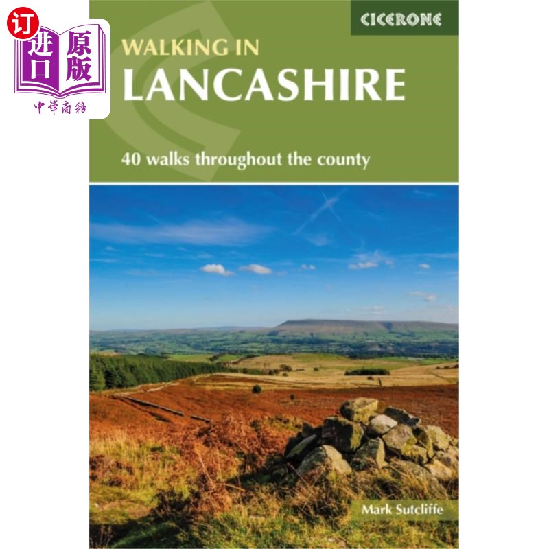 海外直订Walking in Lancashire 漫步在兰开夏郡