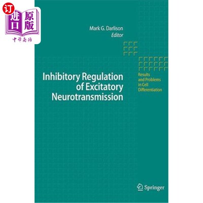 海外直订Inhibitory Regulation of Excitatory Neurotransmission 兴奋性神经传递的抑制调节