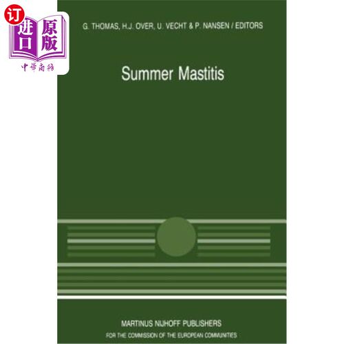 海外直订Summer Mastitis 夏季乳腺炎