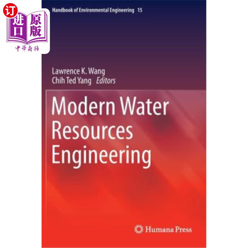 海外直订Modern Water Resources Engineering 现代水资源工程